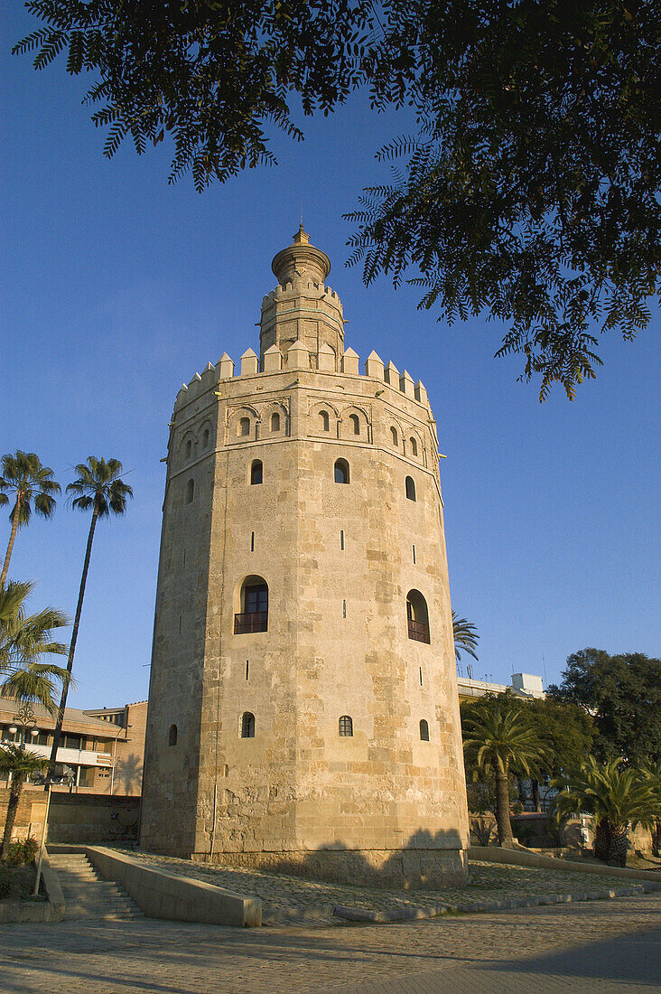 Torre del Oro. Sevilla. Andalucia. Spain.