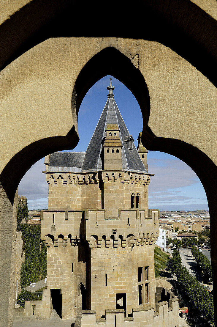 Olite castle. Navarra. Spain.