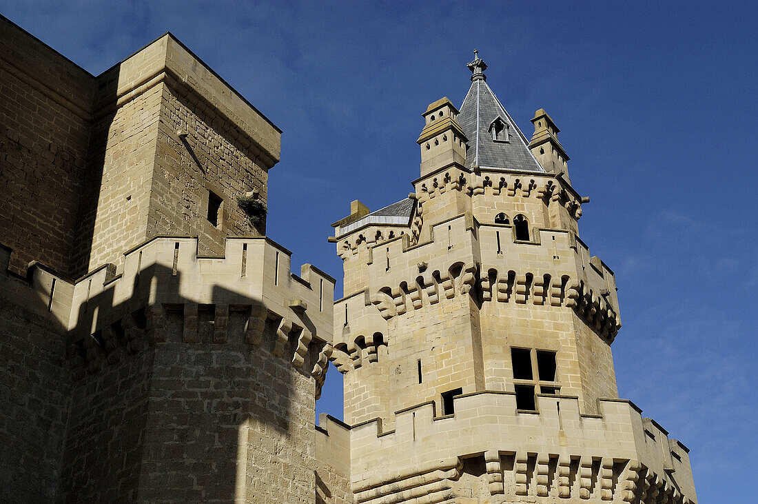 Olite castle. Navarra. Spain.