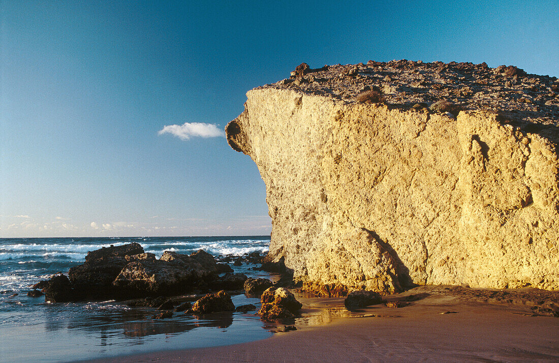 Monsul Beach. Cabo de Gata natural park. Almeria province. Andalusia. Spain