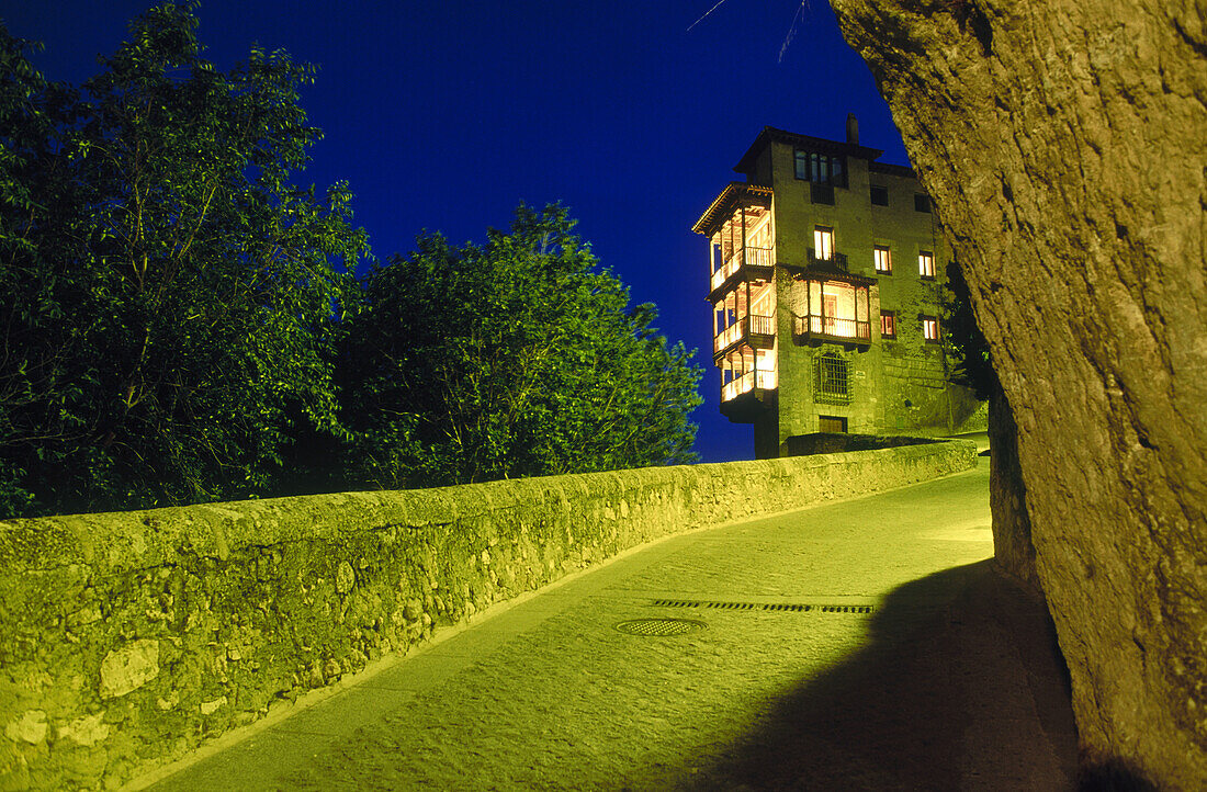 Hanging houses, Cuenca. Castilla-La Mancha, Spain