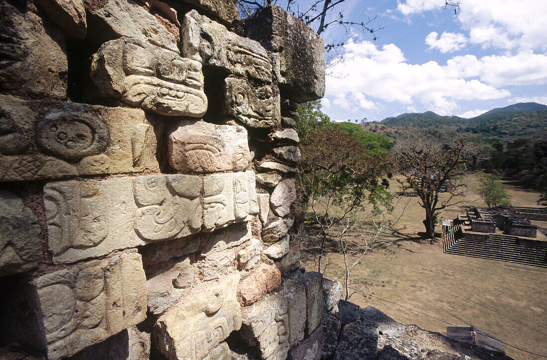 Mayan ruins of Copan. Honduras