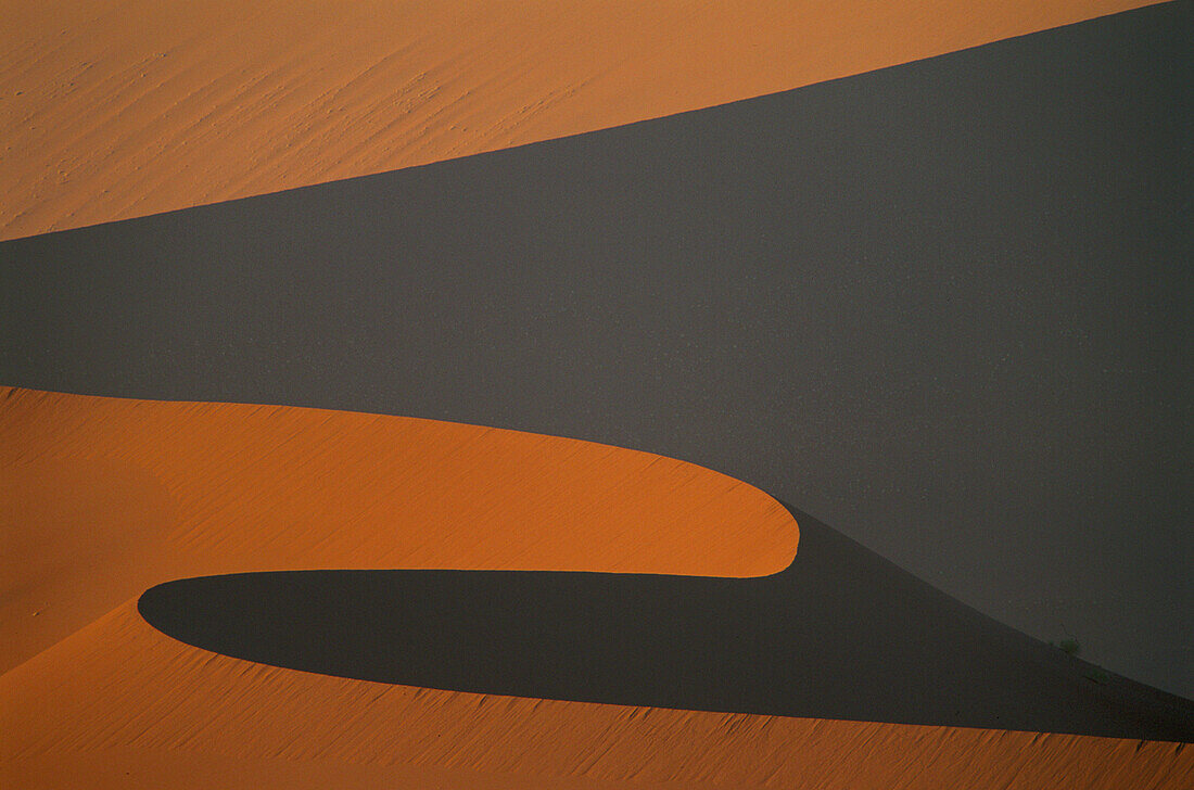 Sossusvlei dunes. Namib-Naukluft Park. Namibia