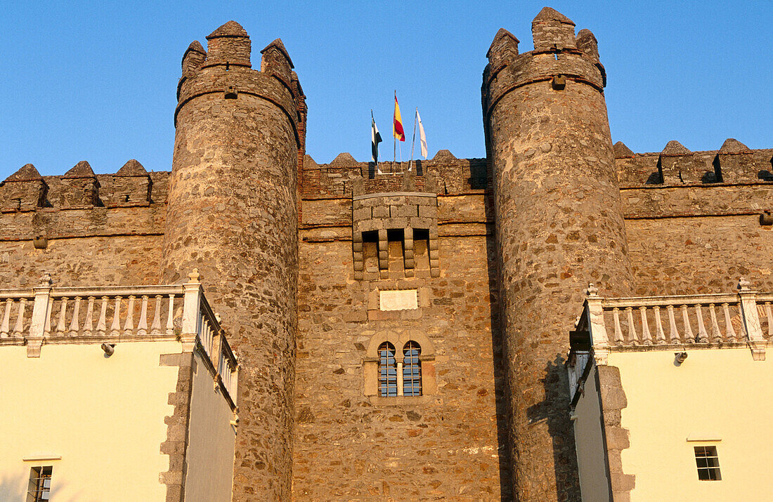 Parador Nacional Hernan Cortes (state-run hotel) in Zafra. Badajoz province, Spain