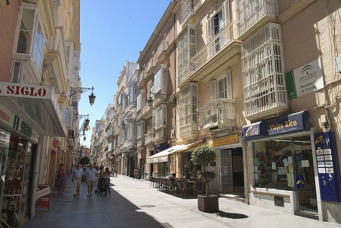 Calle Ancha. Cádiz. Andalucía. Spain.