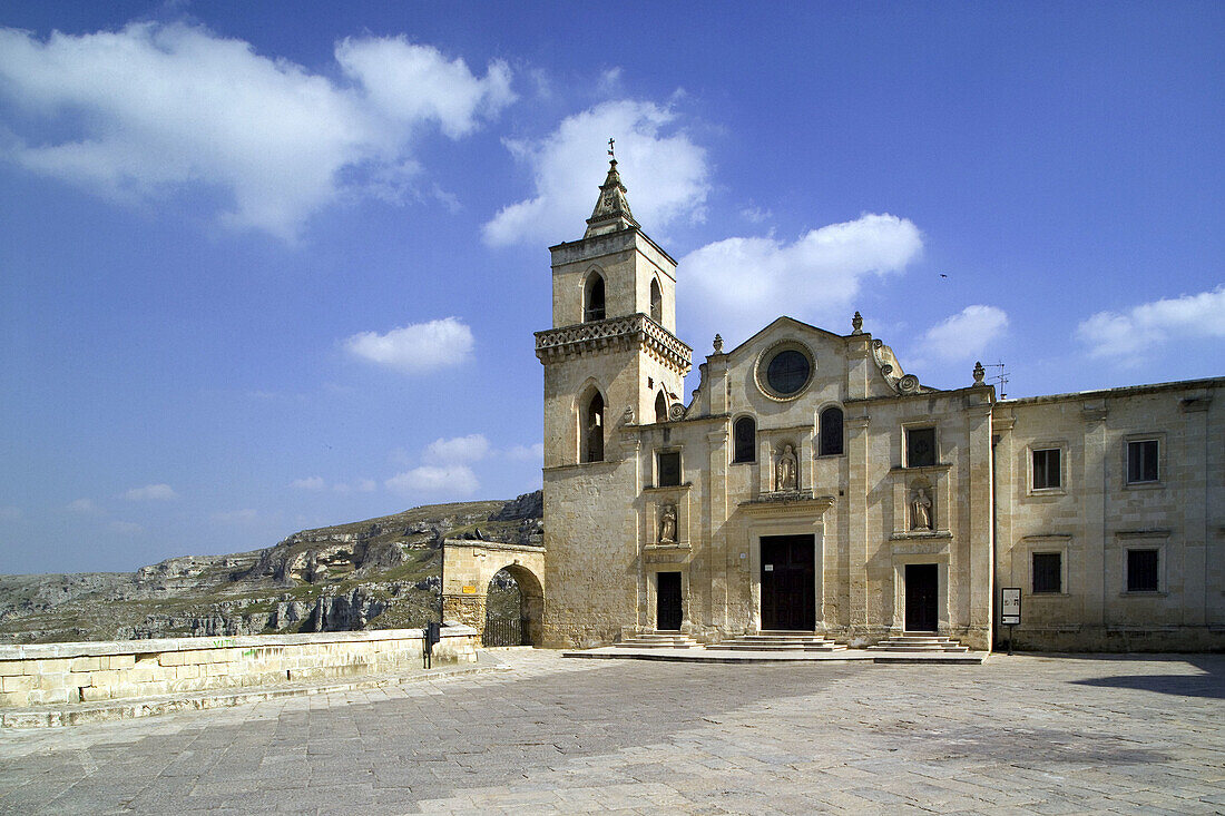 Italy, Basilicata, Matera, Sassi di Matera