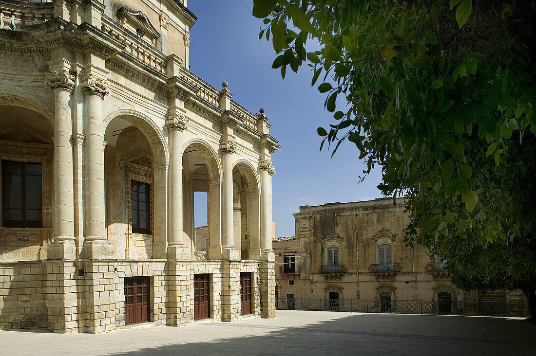 Town Hall, Noto. Sicily, Italy