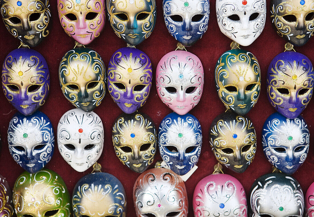 Carnival masks, Venice. Veneto, Italy