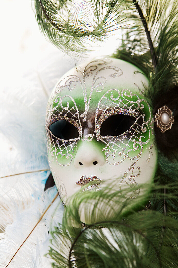 Carnival mask, Venice. Veneto, Italy
