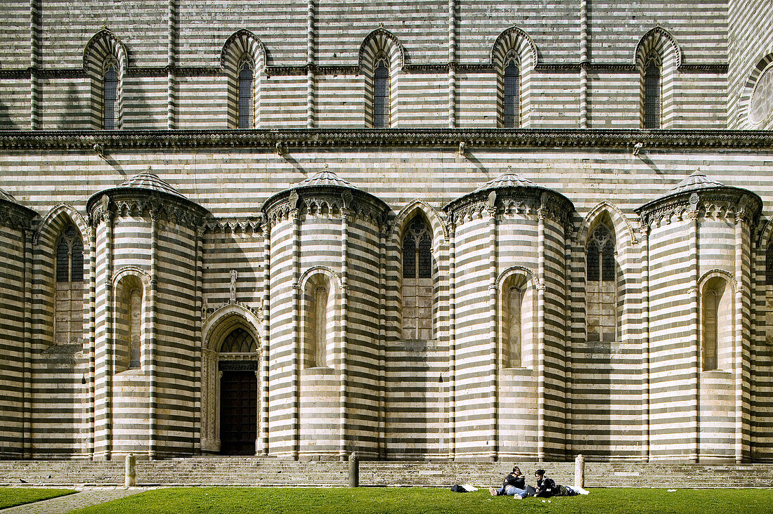 Duomo of Orvieto. Umbria. Italy