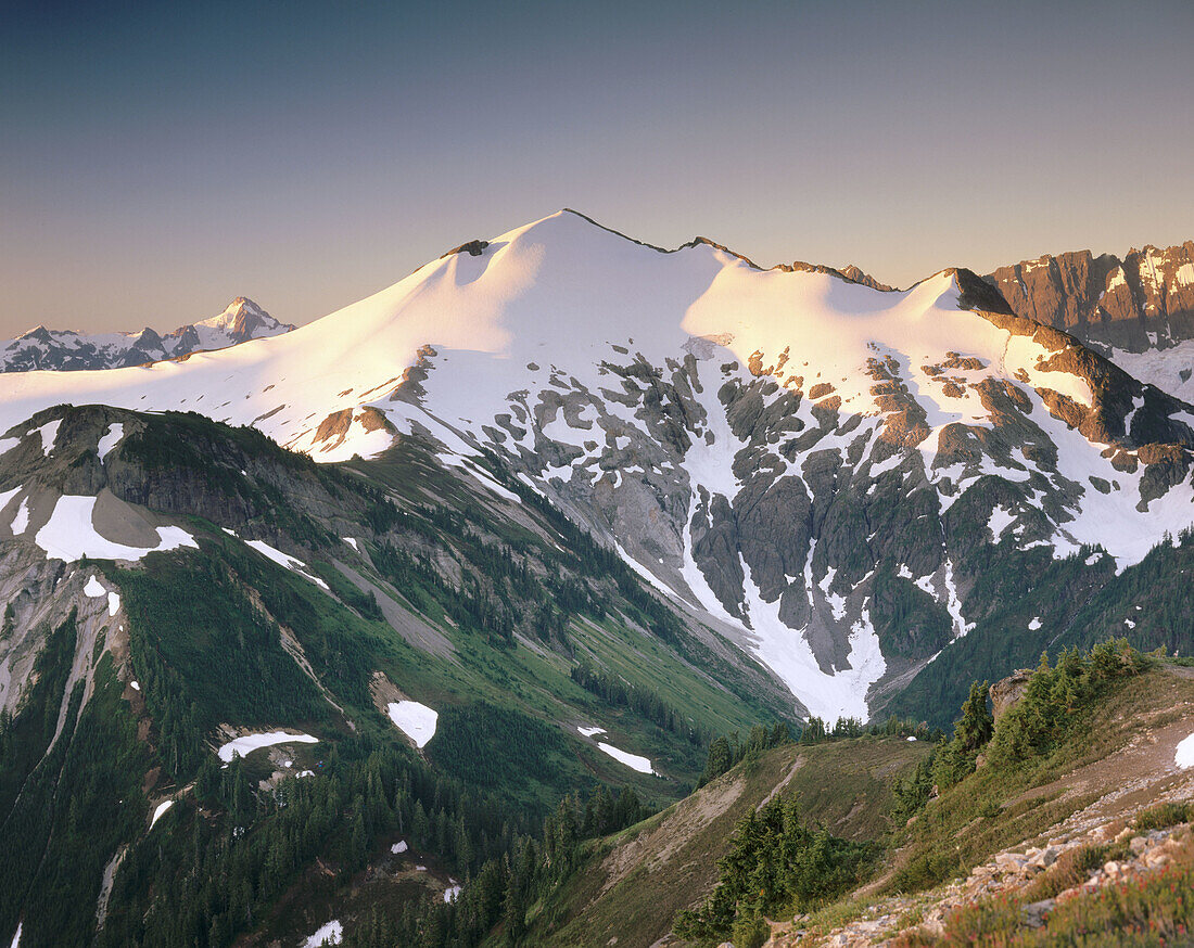Ruth Mountain. Mount Baker Wilderness. Washington. USA.