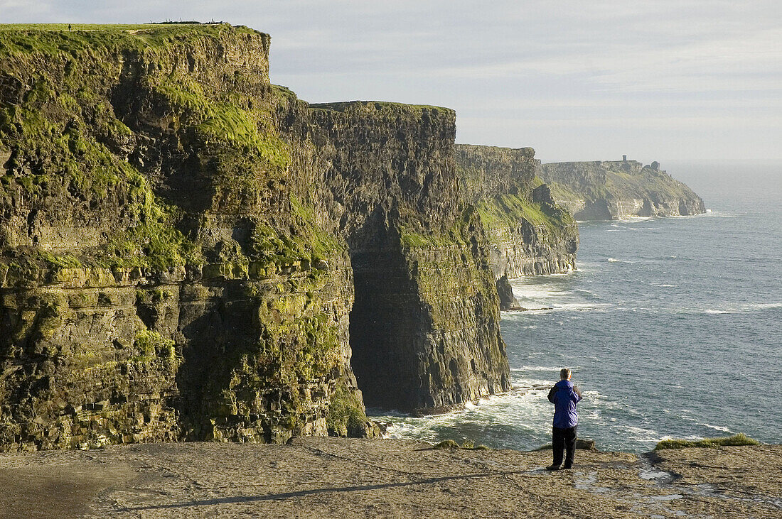 Moher cliffs. Co. Clare. Ireland.