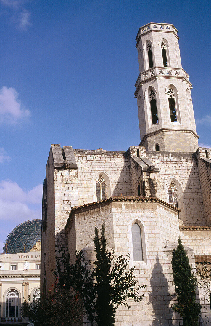 Dalís Theatre Museum and Cathedral. Figueres. Catalonia. Spain.