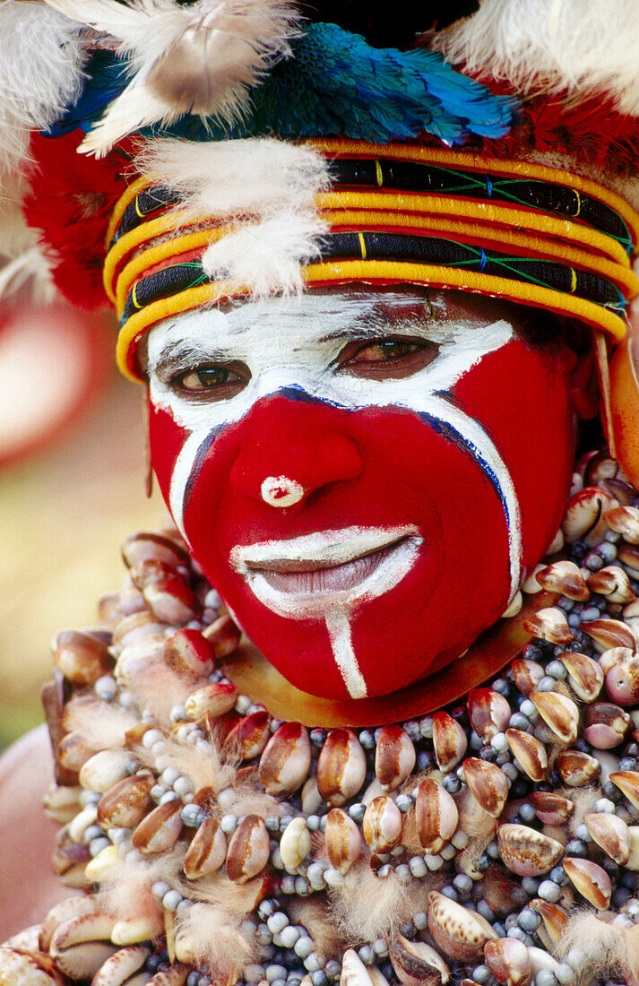 Native woman. Goroka. Eastern highlands. Papua New Guinea