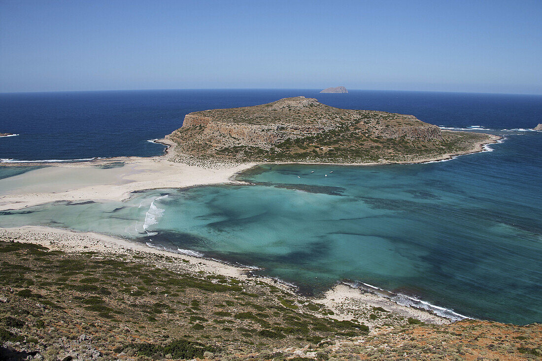 Clear, Coast, Coastal, Color, Colour, Daytime, Europe, Exterior, Greece, Horizon, Horizons, Island, Islands, Limpid, Nature, Outdoor, Outdoors, Outside, Overview, Overviews, Scenic, Scenics, Sea, Seascape, Seascapes, Travel, Travels, View from above, Wate