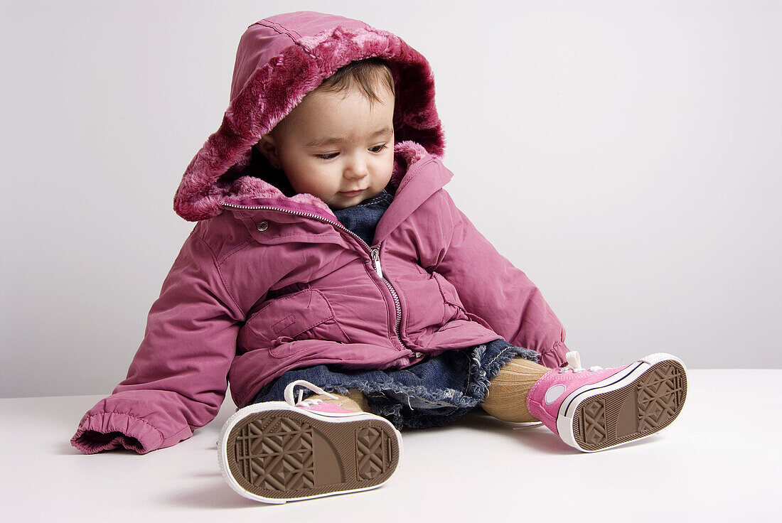 ldren, Color, Colour, Contemporary, Dark-haired, Female, Full-body, Full-length, Funny, Garment, Garments, Girl, Girls, Hood, Hoods, Human, Indoor, Indoors, Infant, Infantile, Infants, Interior, Jacke