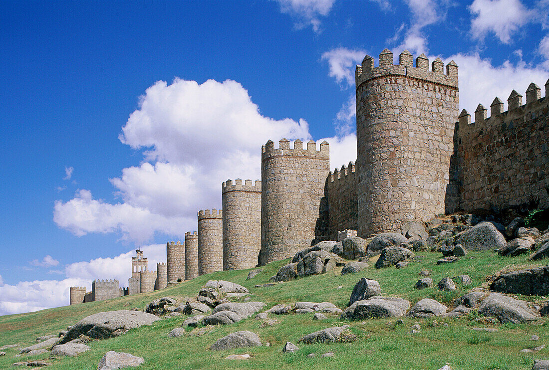City walls. Ávila. Spain