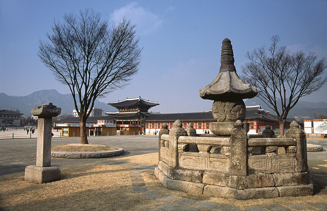 Gyeongbokgung temple. Seoul. South Korea