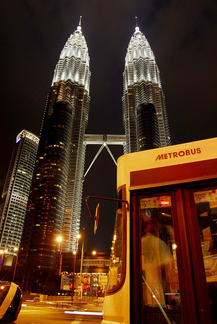 Petronas towers, Kuala Lumpur. Malaysia