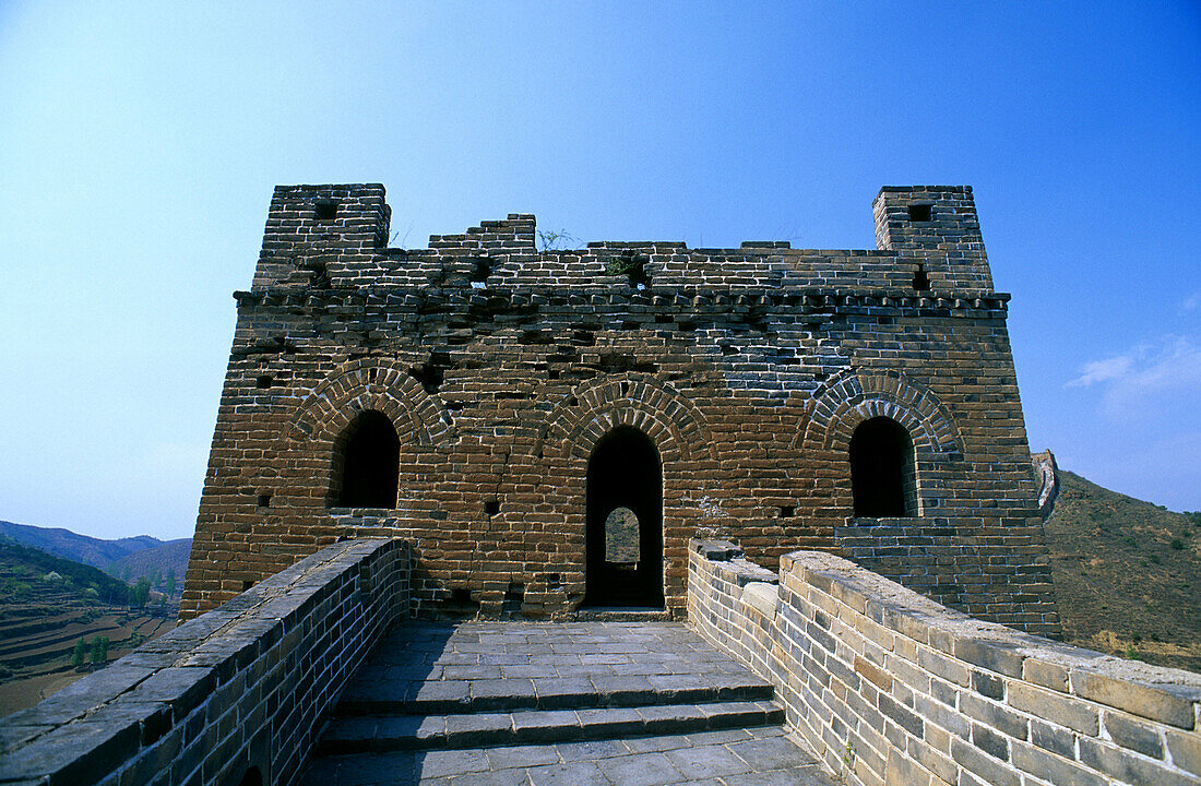 Simatai section, Great Wall, Beijing Municipality. China