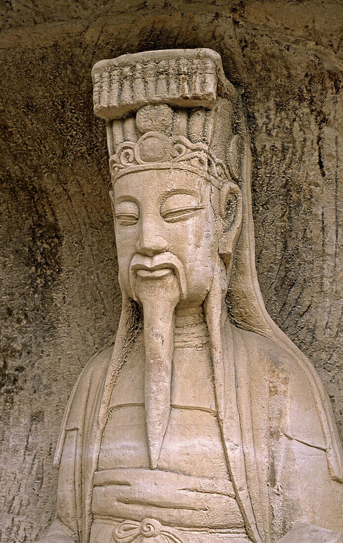 Grottoes in Dazu, Chongqing, China.