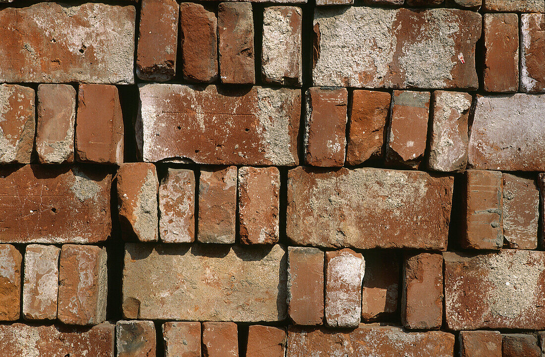 Bricks. Zhangfang County. Beijing Municipality. China