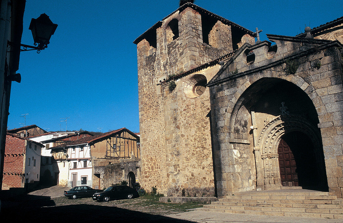 Church of Nuestra Señora de la Asunción, Cuacos de Yuste. Cáceres province, Extremadura, Spain