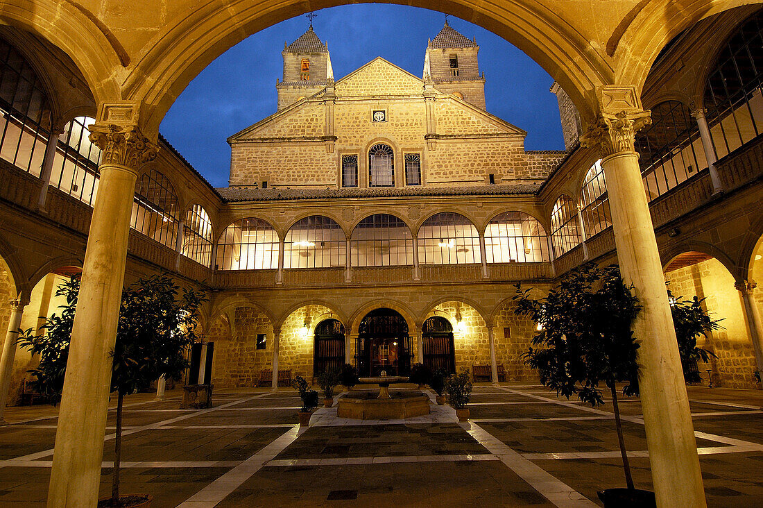 Hospital de Santiago built 16th century, Úbeda. Jaén province, Andalusia. Spain