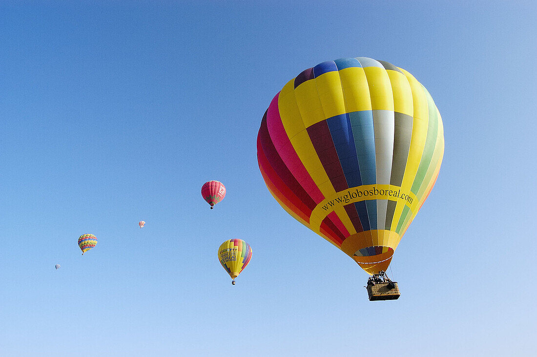 Balloons. Malaga. Andalucia. Spain.