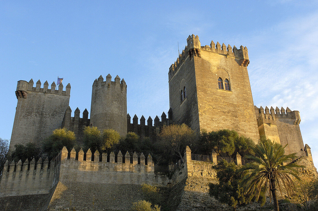 Castle of Almodóvar del Río. Córdoba province, Andalusia. Spain