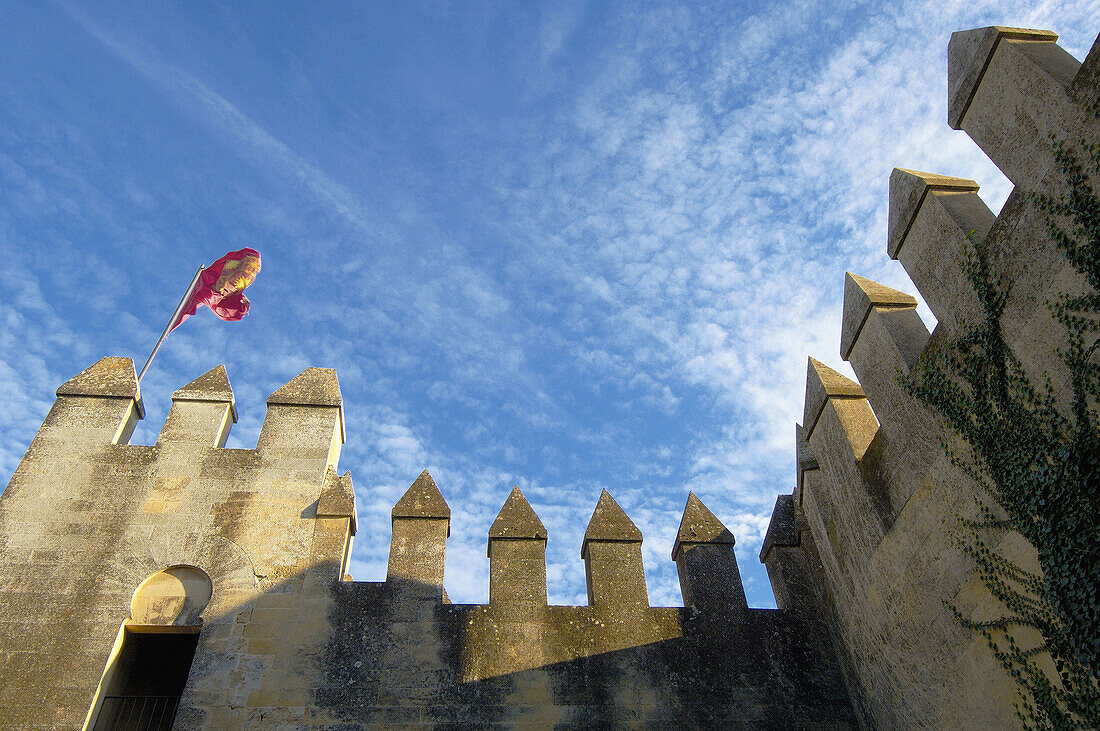 Castle of Almodóvar del Río. Córdoba province, Andalusia. Spain