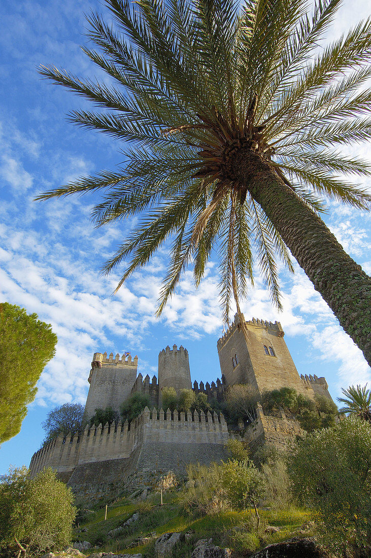 Castle of Almodóvar del Río. Córdoba province, Andalusia. Spain