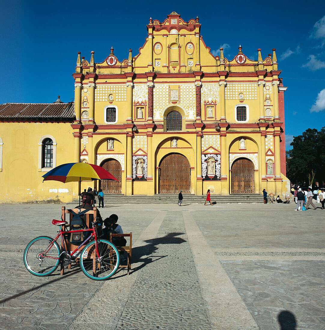 Cathedral. San Cristobal de las Casas. Mexico