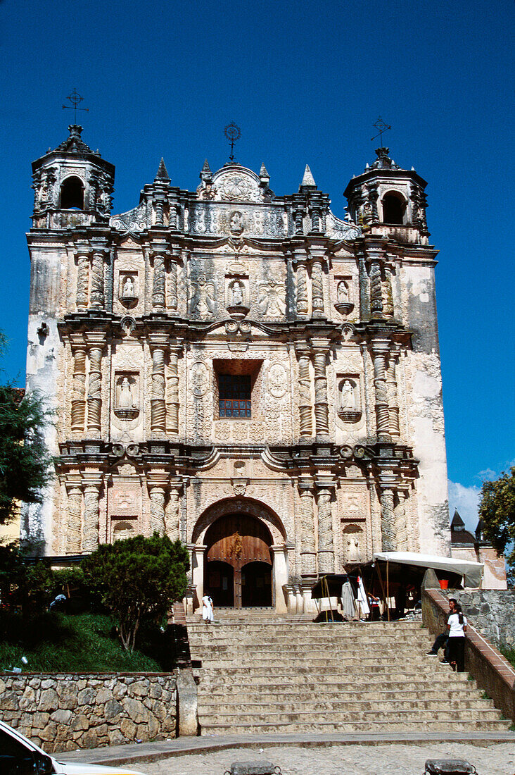 Church of Santo Domingo. San Cristóbal de las Casas. Chiapas, Mexico