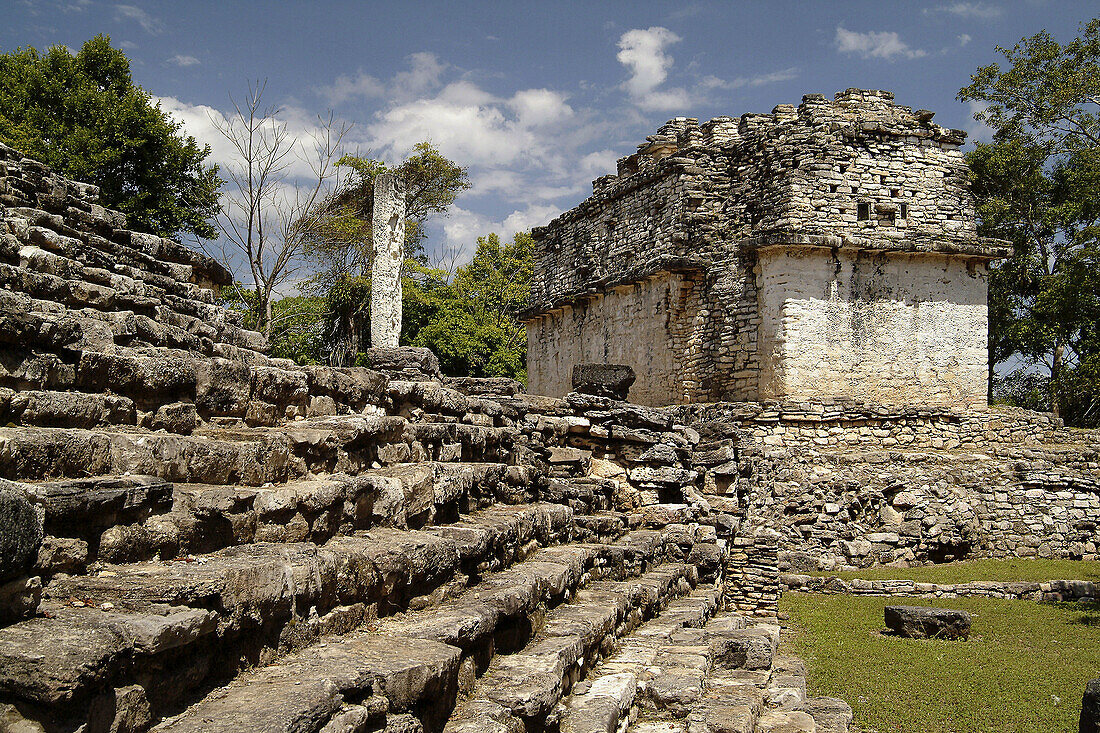 Yaxchilán archaeological site. Usumacinta river. Lacandon Forest. Chiapas. Mexico.