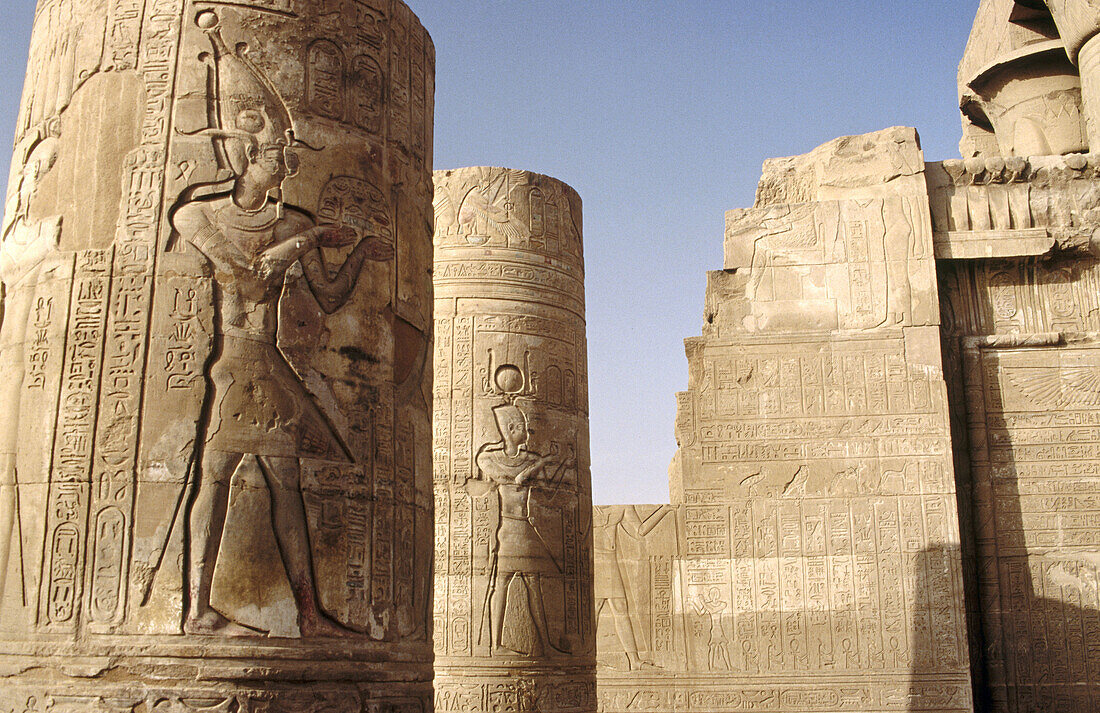Egyptian Ruins. Kom Ombo. Egypt