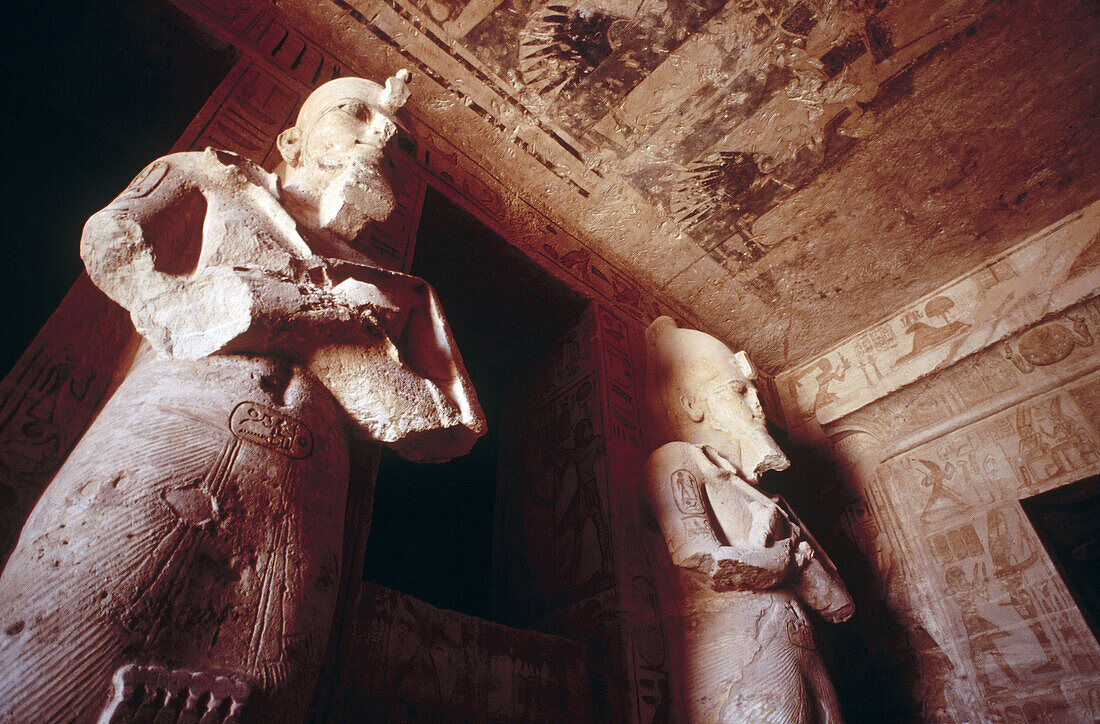 Temple of Abu Simbel. Egypt