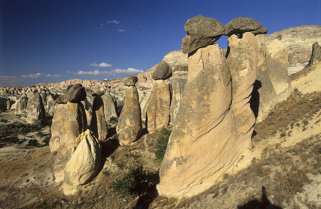 Turkey. Central Anatolia. Cappadocia. Valley of Goreme.