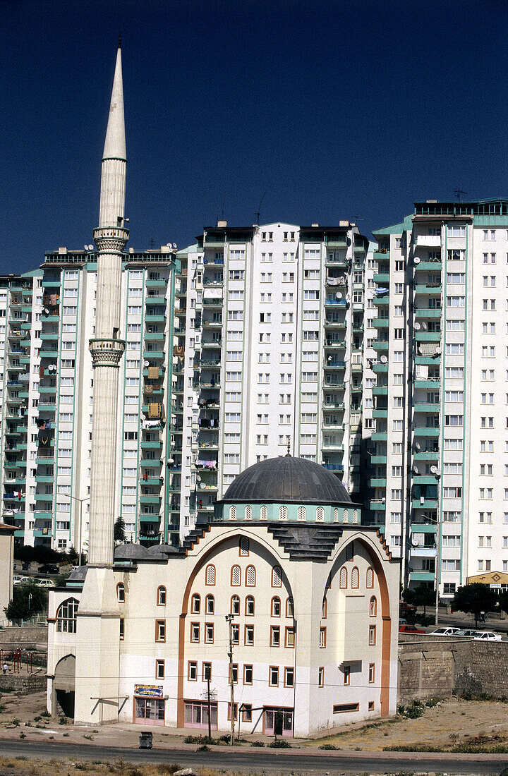 Mosque, new city, Turkey