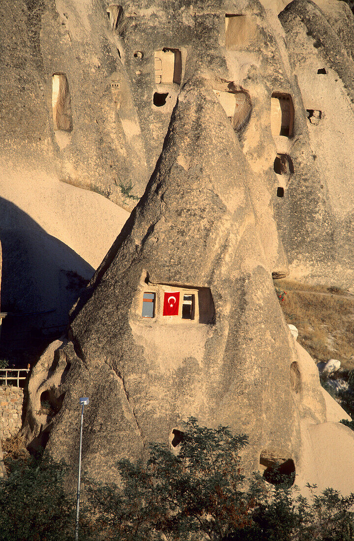 Troglodyte Dwellings. Cappadocia, Turkey