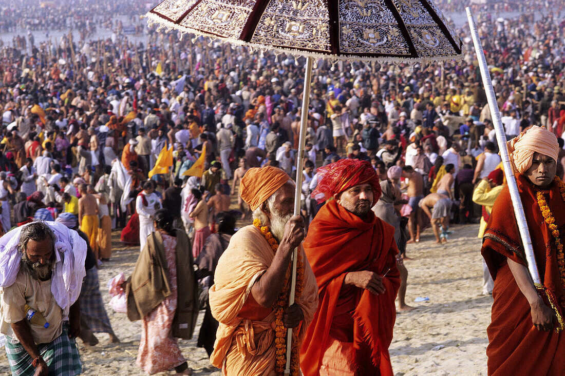 Kumbh Mela festival, Allahabad. Uttar Pradesh, India