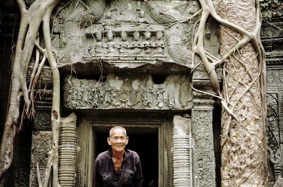 Ta Prohm temple, complex of Angkor Wat. Angkor. Cambodia