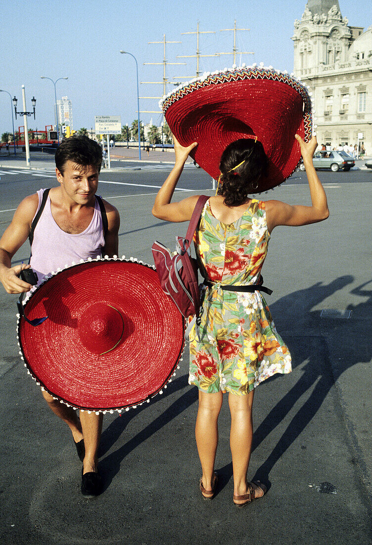 Tourists, Barcelona. Spain