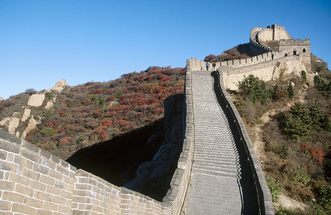 Great Wall of China at Badaling. China