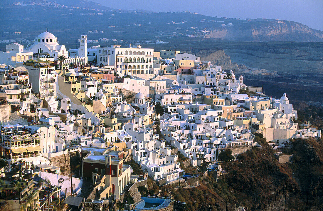 Thíra, Santorini. Cyclades islands, Greece