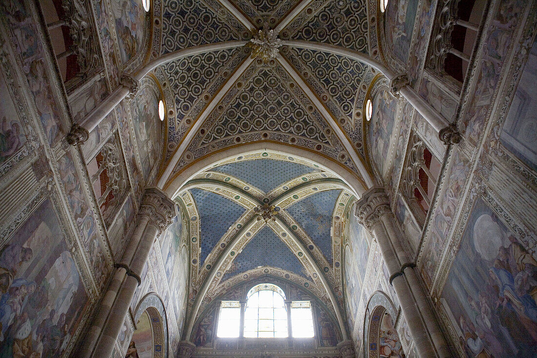 Certosa (Carthusian monastery), Pavia. Lombardy, Italy
