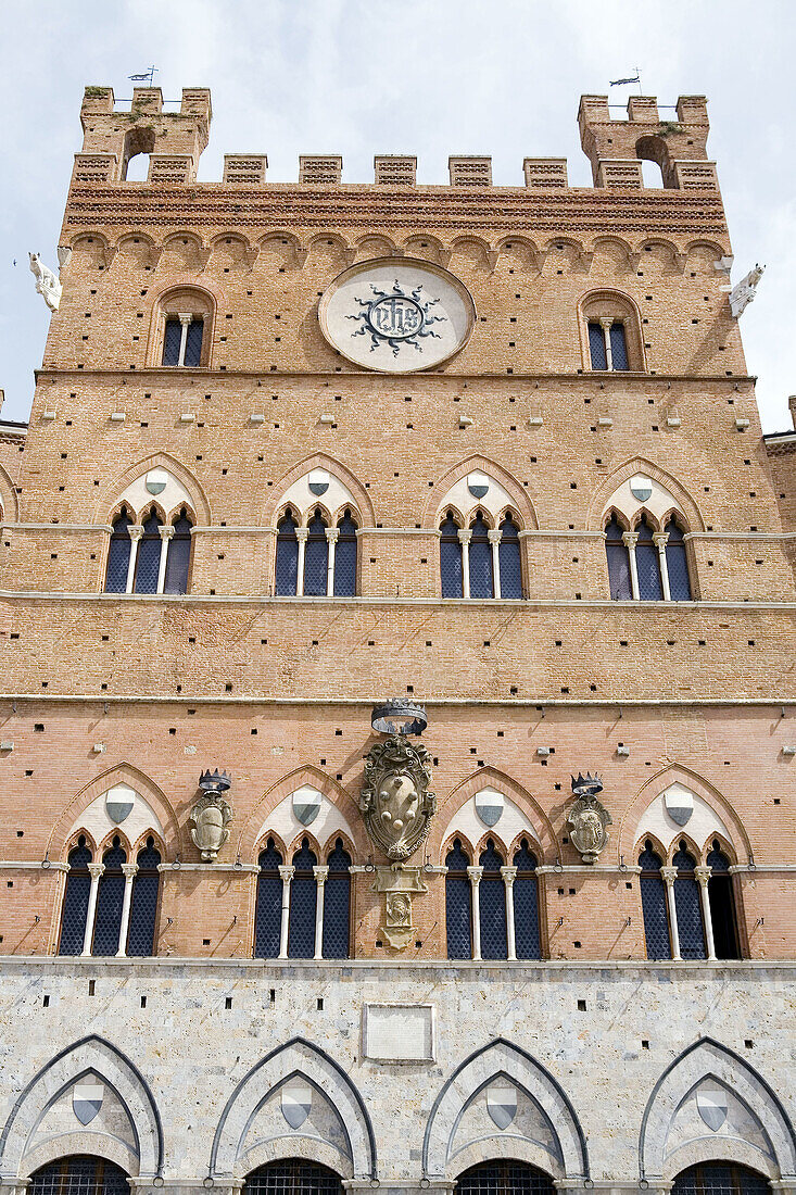 Piazza del Campo, Siena. Tuscany, Italy