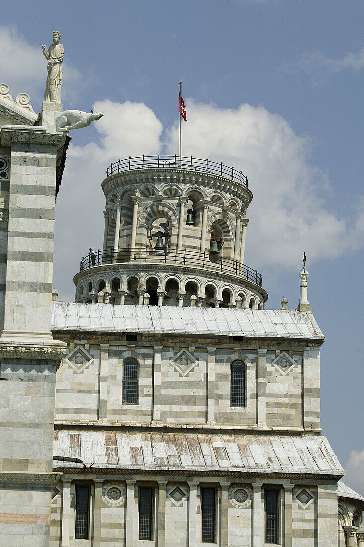 Duomo and the Leaning Tower. Piazza dei Miracoli. Pisa. Italy