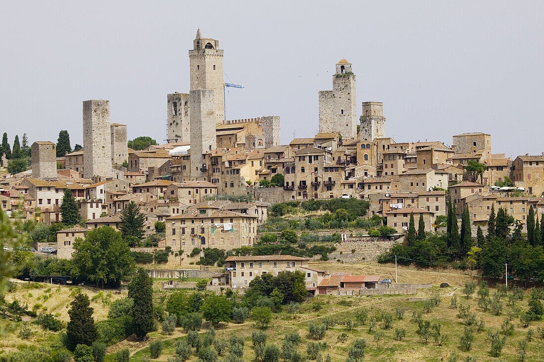 San Gimignano. Siena province, Tuscany, Italy