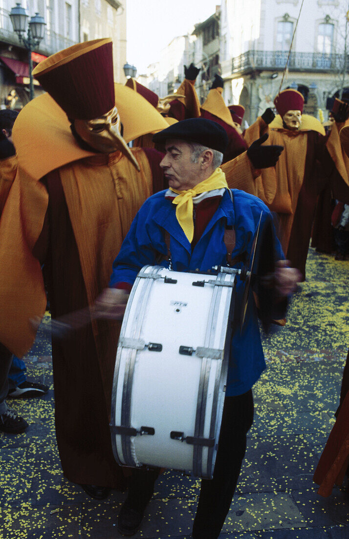 Carnival, Limoux. Aude, France